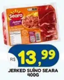 Bramil Supermercados Jerky suíno seara oferta