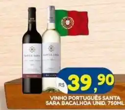 Bramil Supermercados Vinho português santa sara bacalhão unid. oferta