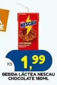 Bramil Supermercados bebida láctea nescau chocolate oferta