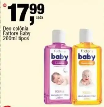 Deo colônia Fattore Baby