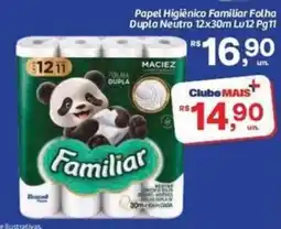 Comper Papel Higiênico Familiar Folha Dupla Neutro oferta