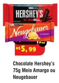 Royal Supermercados Chocolate hershey's meio amargo ou neugebauer oferta