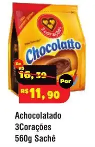 Royal Supermercados Achocolatado 3Corações oferta