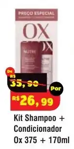 Royal Supermercados Kit Shampoo + Condicionador Ox oferta