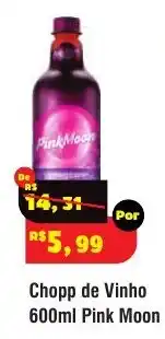 Royal Supermercados Chopp de Vinho Pink Moon oferta