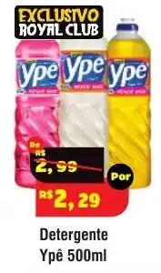 Royal Supermercados Detergente Ypê oferta