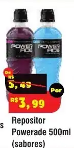 Royal Supermercados Repositor powerade 500ml oferta