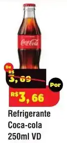 Royal Supermercados Refrigerante Coca-cola 250ml VD oferta