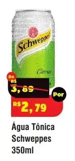 Royal Supermercados Água Tônica Schweppes oferta
