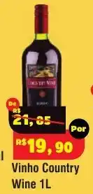Royal Supermercados Vinho country wine oferta