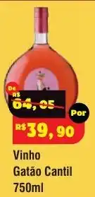 Royal Supermercados Vinho Gatão Cantil oferta