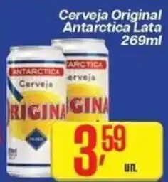Comper Cerveja Original Antarctica Lata oferta