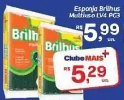 Comper Esponja brilhus multiuso lv4 pg3 oferta