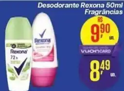 Comper Desodorante rexona fragrâncias oferta