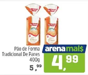 Pão de Forma Tradicional De Panes