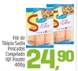 Arena Atacado Filé de Tilápia Sadia Pescados oferta