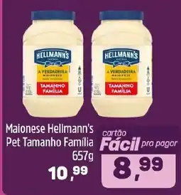 Arena Atacado Maionese hellmann's pet tamanho familia oferta