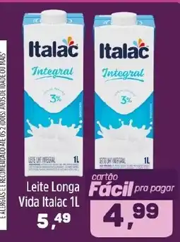 Arena Atacado Leite Longa Vida Italac oferta