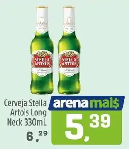 Arena Atacado Cerveja Stella Artois Long Neck oferta