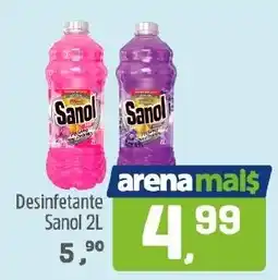 Arena Atacado Desinfetante Sanol 2L oferta