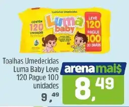 Arena Atacado Toalhas Umedecidas Luma Baby oferta