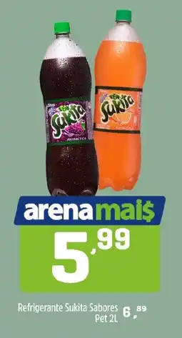 Arena Atacado Refrigerante Sukita Sabores oferta