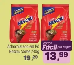Arena Atacado Achocolatado em Pó Nescau Sachê oferta