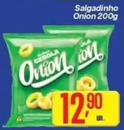 Comper Salgadinho Onion oferta