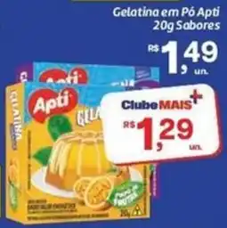 Comper Gelatina em Pó Apti oferta