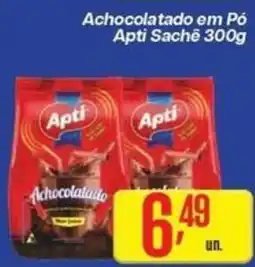 Comper Achocolatado em Pó Apti Sachê oferta