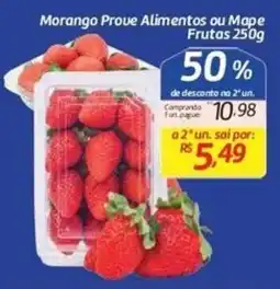 Comper Morango Prove Alimentos ou Mape Frutas oferta