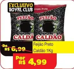 Royal Supermercados Feijão preto oferta