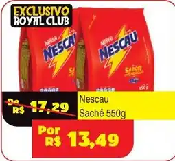 Royal Supermercados Nescau oferta