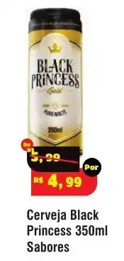 Royal Supermercados Cerveja black princess sabores oferta
