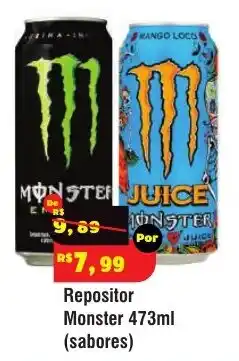 Royal Supermercados Repositor monster oferta