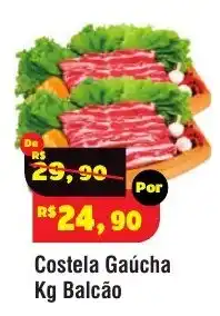Royal Supermercados Costela Gaúcha Kg Balcão oferta