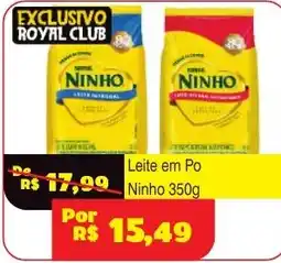 Royal Supermercados Leite em Po Ninho oferta