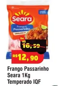 Royal Supermercados Frango Passarinho Seara oferta