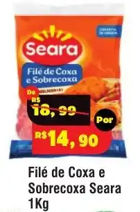 Royal Supermercados Filé de Coxa e Sobrecoxa Seara oferta
