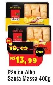 Royal Supermercados Pão de Alho Santa Massa oferta