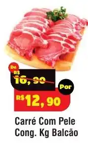 Royal Supermercados Carré Com Pele Cong. Kg Balcão oferta