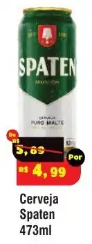 Royal Supermercados Cerveja Spaten oferta
