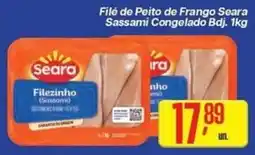 Comper File de Peito de Frango Seara Sassami Congelado oferta