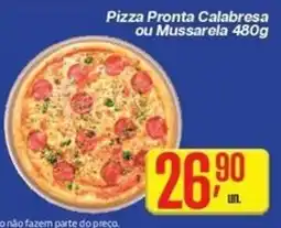 Comper Pizza Pronta Calabresa ou Mussarela oferta