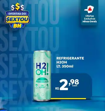 Refrigerante h2oh limoneto