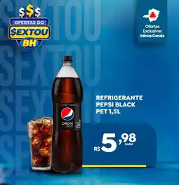 Supermercados BH Refrigerante pepsi black oferta