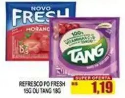 Supermercado leal Refresco po fresh ou tang oferta