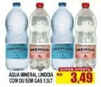 Água mineral lindoa com ou sem gas