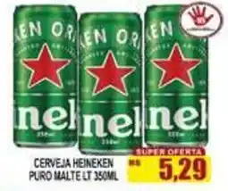 Supermercado leal Cerveja heineken puro malte lt oferta