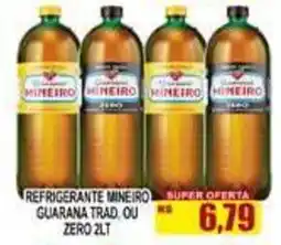 Supermercado leal Refrigerante mineiro guarana trad. ou zero 2lt oferta